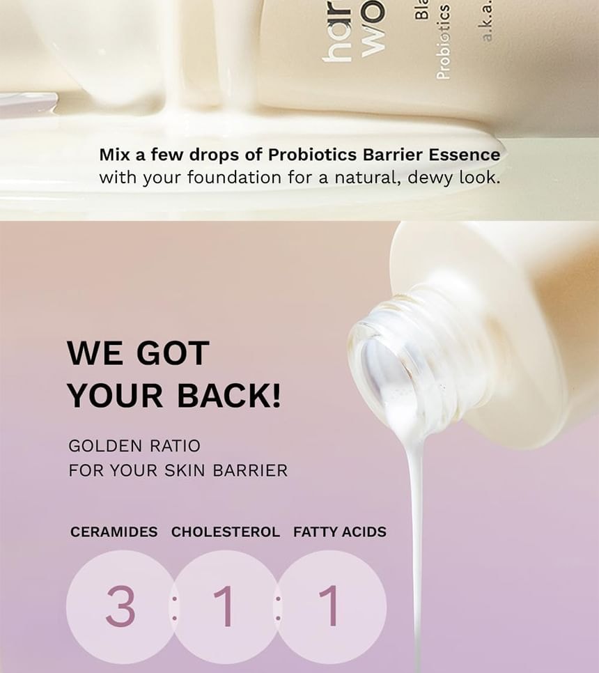 haruharu wonder - Black Rice Probiotics Barrier Essence