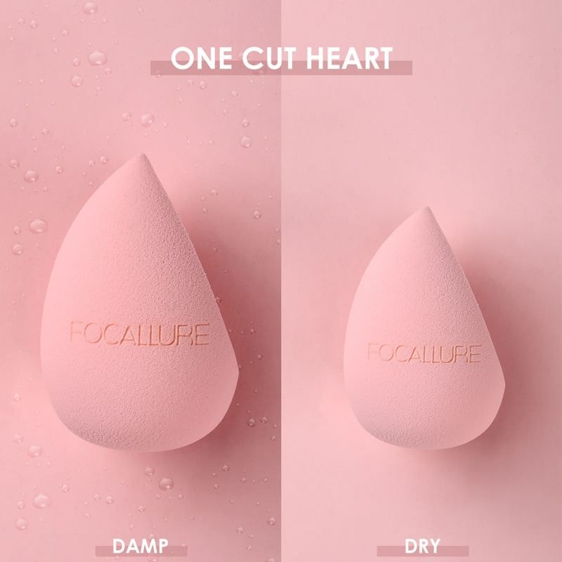 FOCALLURE - Match Max Make Up Sponge - One Cut Heart
