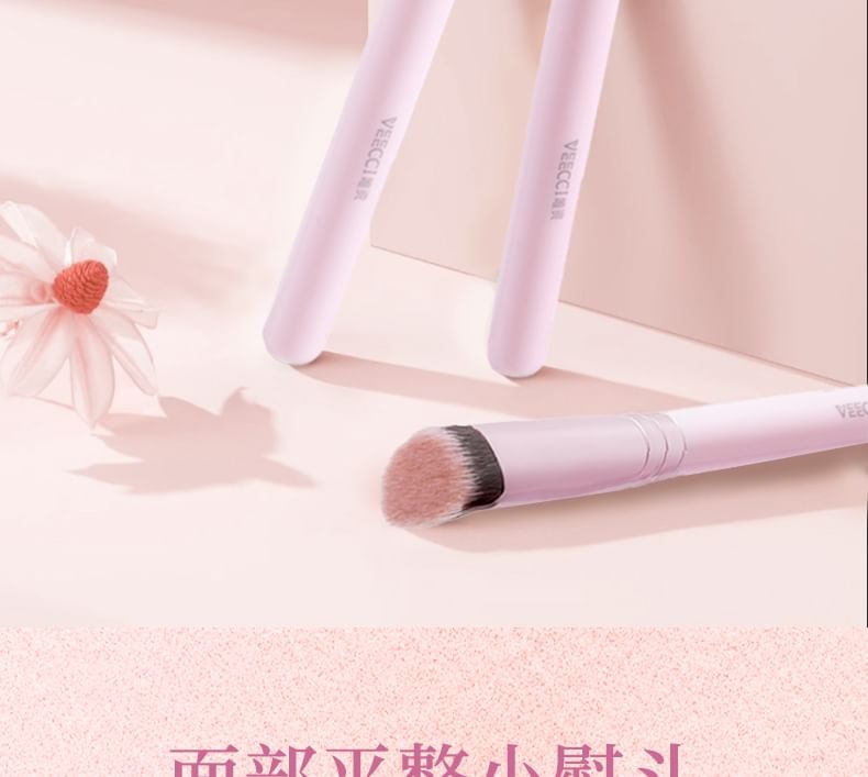 VEECCI - Triangular Iron Highlighting Brush