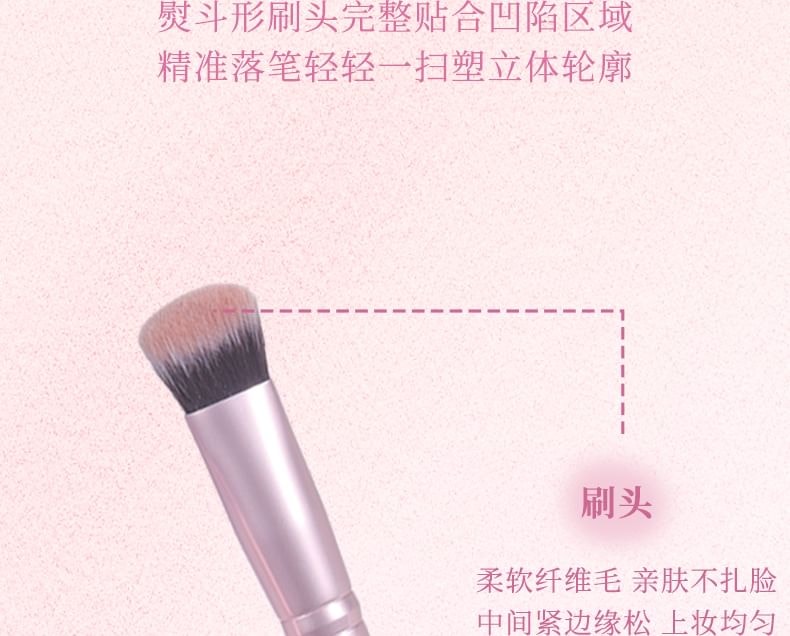 VEECCI - Triangular Iron Highlighting Brush