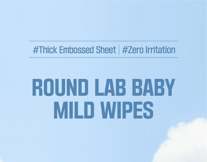 ROUND LAB - Baby Mild Wet Wipes