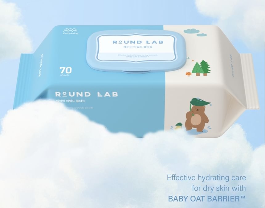 ROUND LAB - Baby Mild Wet Wipes