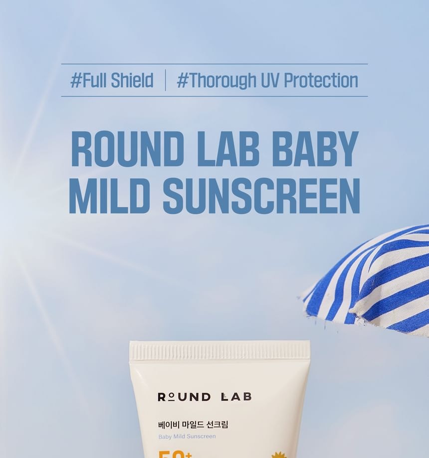 ROUND LAB - Baby Mild Sunscreen (60ml)