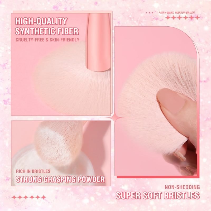 PINKFLASH - Dual-Ended Eyeshadow Brush (#02 Eyeshadow Brush- 1pc)