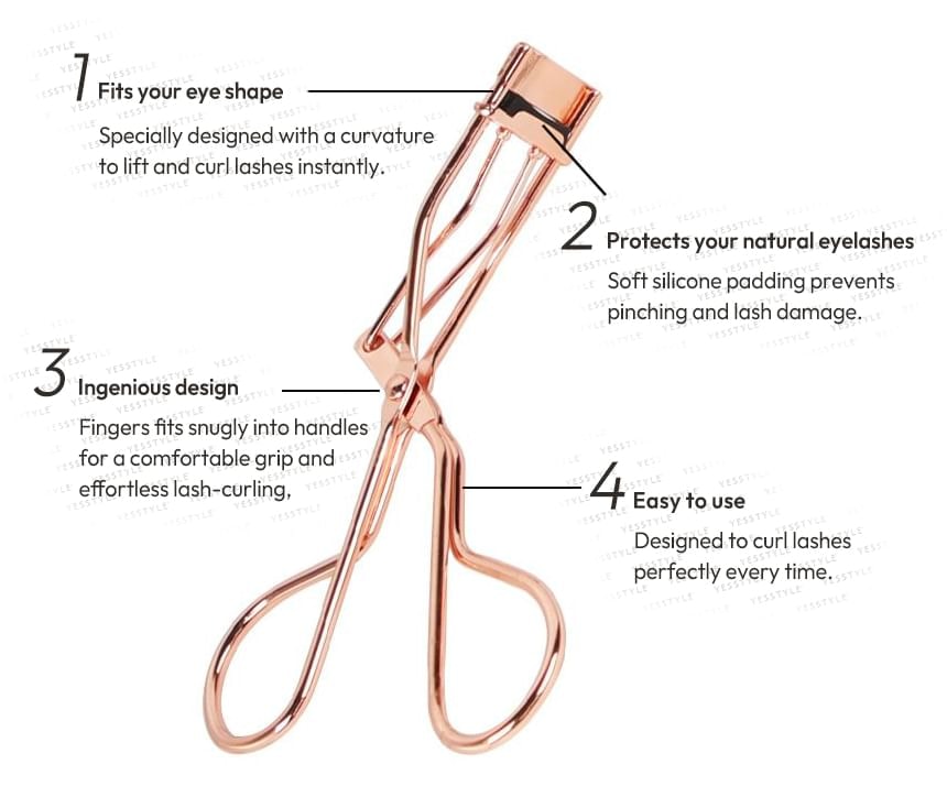 Lashie - Stainless Steel Eyelash Curler (Various Designs)