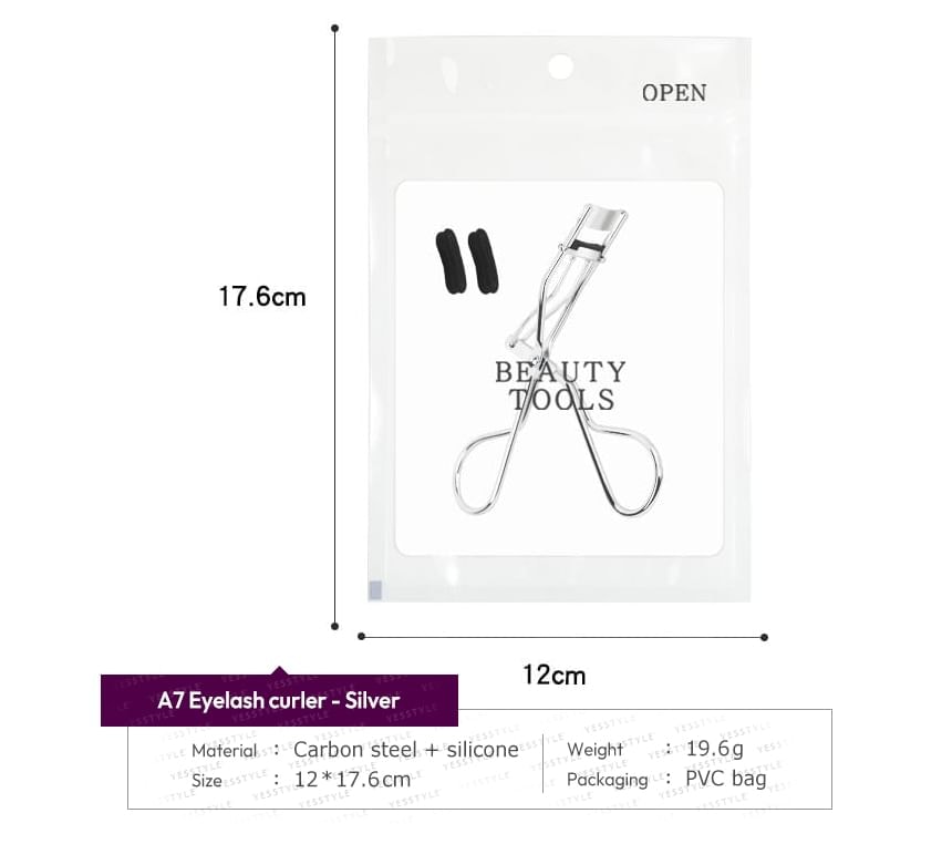 Lashie - Stainless Steel Eyelash Curler (Various Designs)
