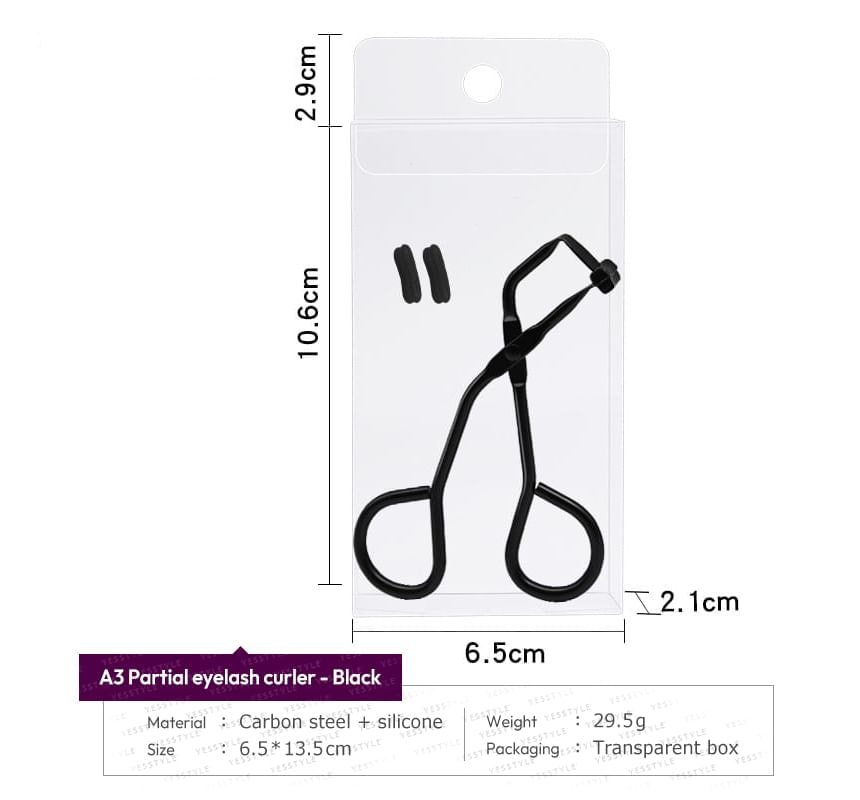 Lashie - Stainless Steel Eyelash Curler (Various Designs)