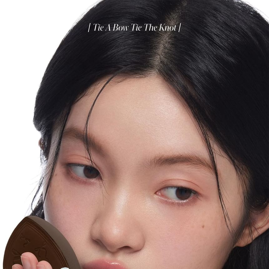 everbab - Bow Series Milk Skin Air Cushion Puff Set