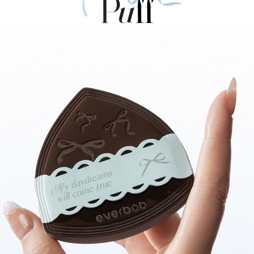 everbab - Bow Series Milk Skin Air Cushion Puff Set