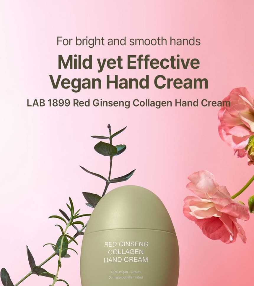 DONGINBI - LAB 1899 Red Ginseng Collagen Hand Cream (50ml)