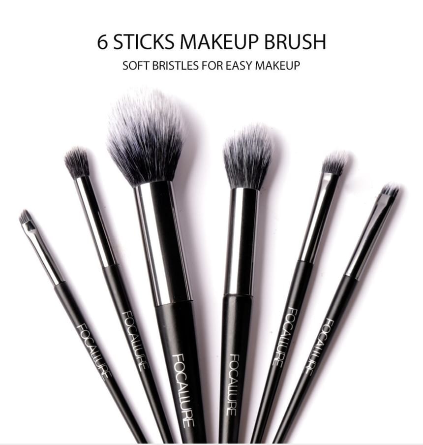FOCALLURE - 6 pcs Makeup Brush Set