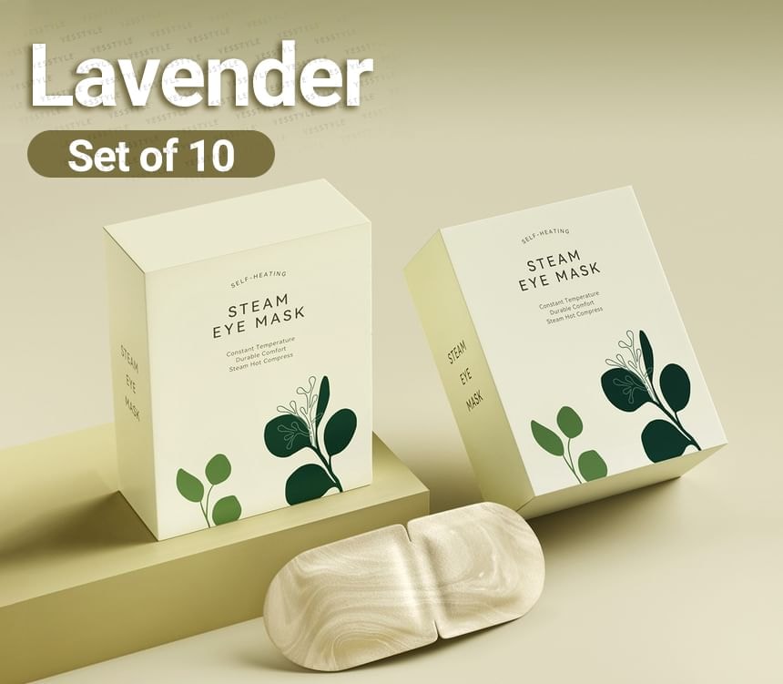 Buttermilk - Set of 10: Steam Eye Masks