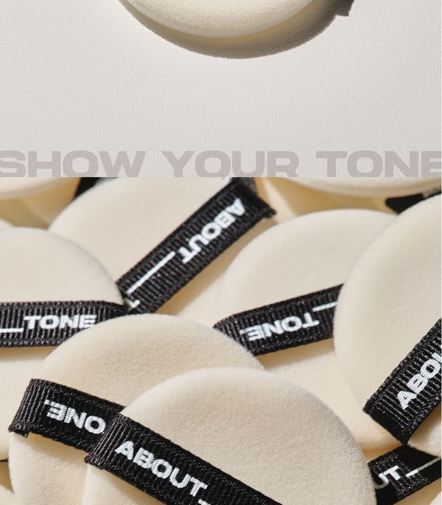 ABOUT_TONE - Powder Pact Puff Set