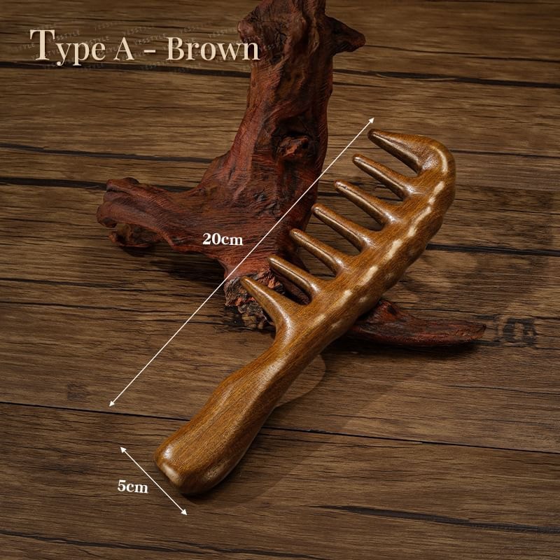 Vaje - Wooden Hair Comb