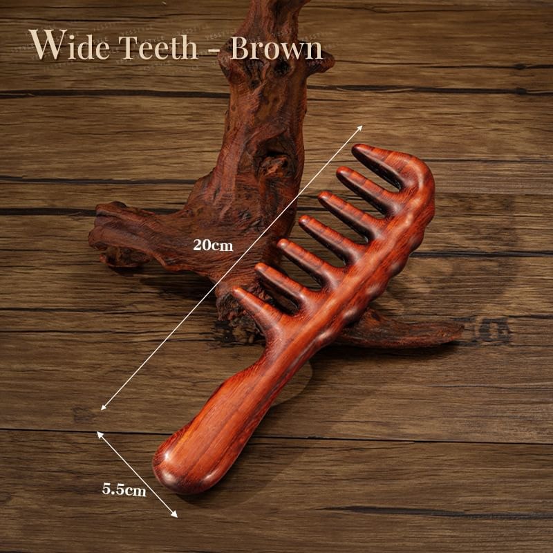 Vaje - Wooden Hair Comb