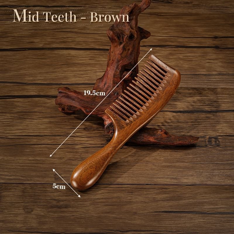 Vaje - Wooden Hair Comb