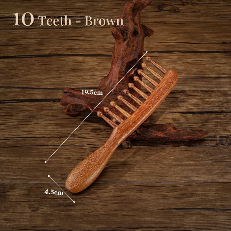 Vaje - Wooden Hair Comb