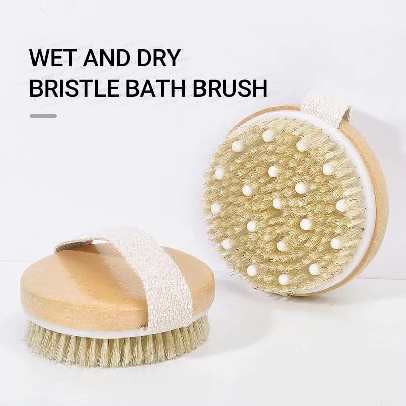 Buttermilk - Wet & Dry Bristle Bathing Body Brush