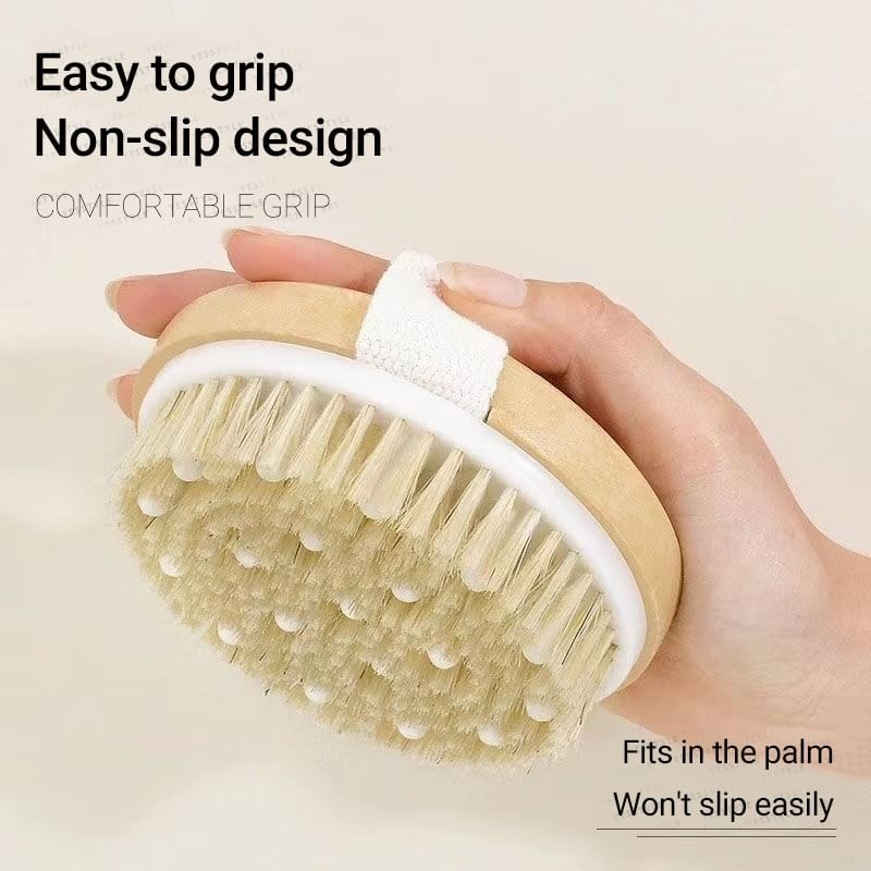 Buttermilk - Wet & Dry Bristle Bathing Body Brush
