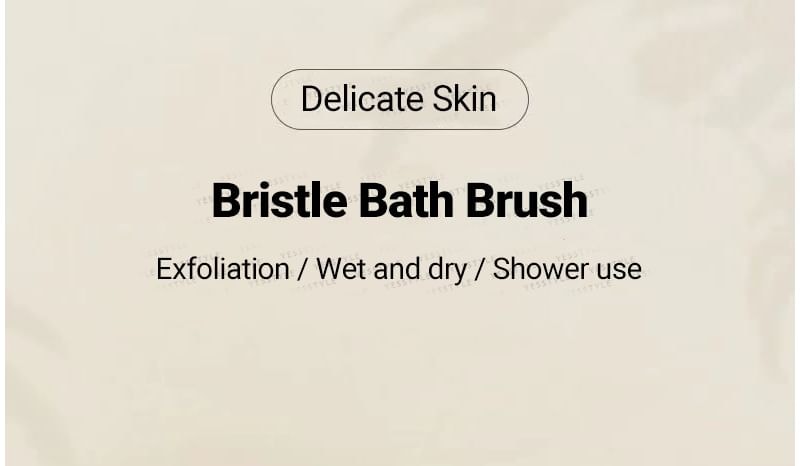 Buttermilk - Wet & Dry Bristle Bathing Body Brush