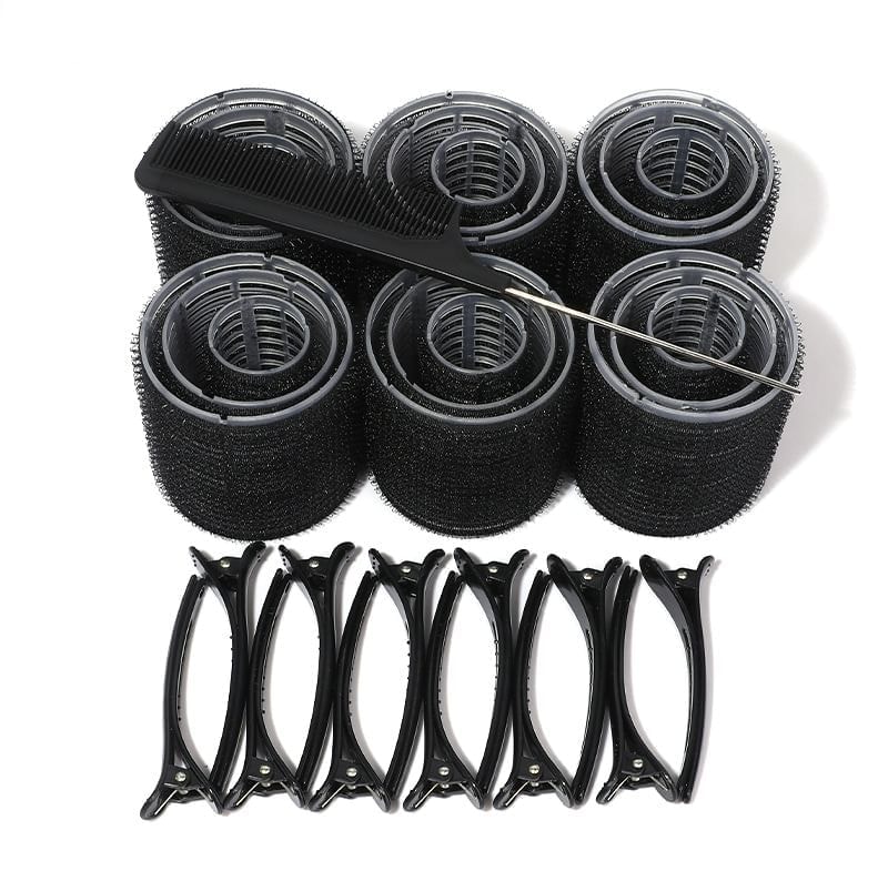 magrinta - Set: Hair Roller + Styling Hair Clip + Hair Comb + Bag