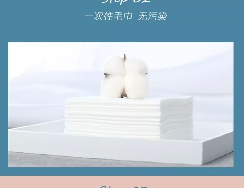 COLORROSE - Peach Disposable Face Towel