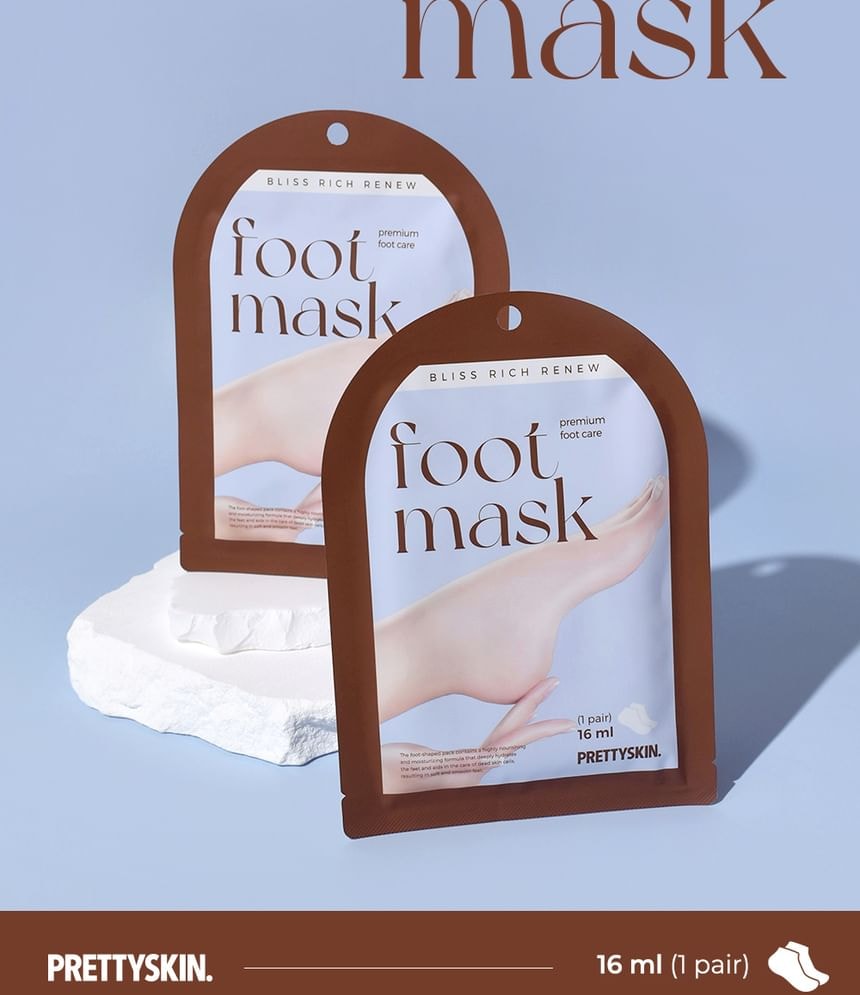 Pretty skin - Bliss Rich Renew Foot Mask (16ml x 1 pair)
