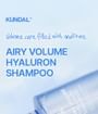 KUNDAL - Airy Volume Hyaluron Shampoo