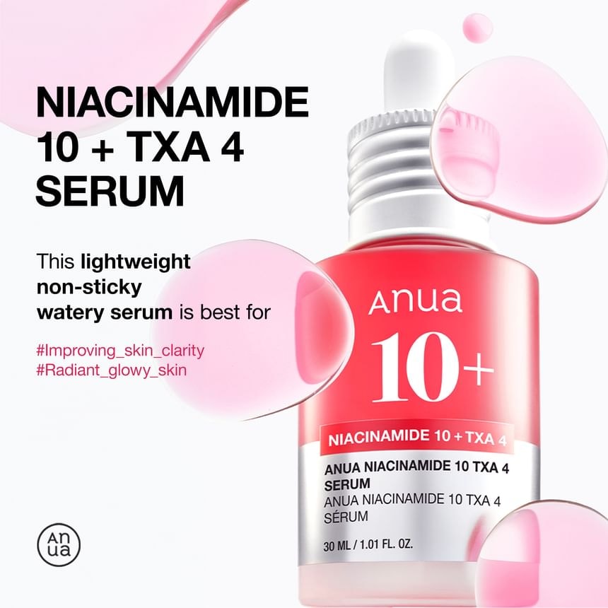 Anua - Niacinamide 10 TXA 4 Serum (2024 Version - 30ml)