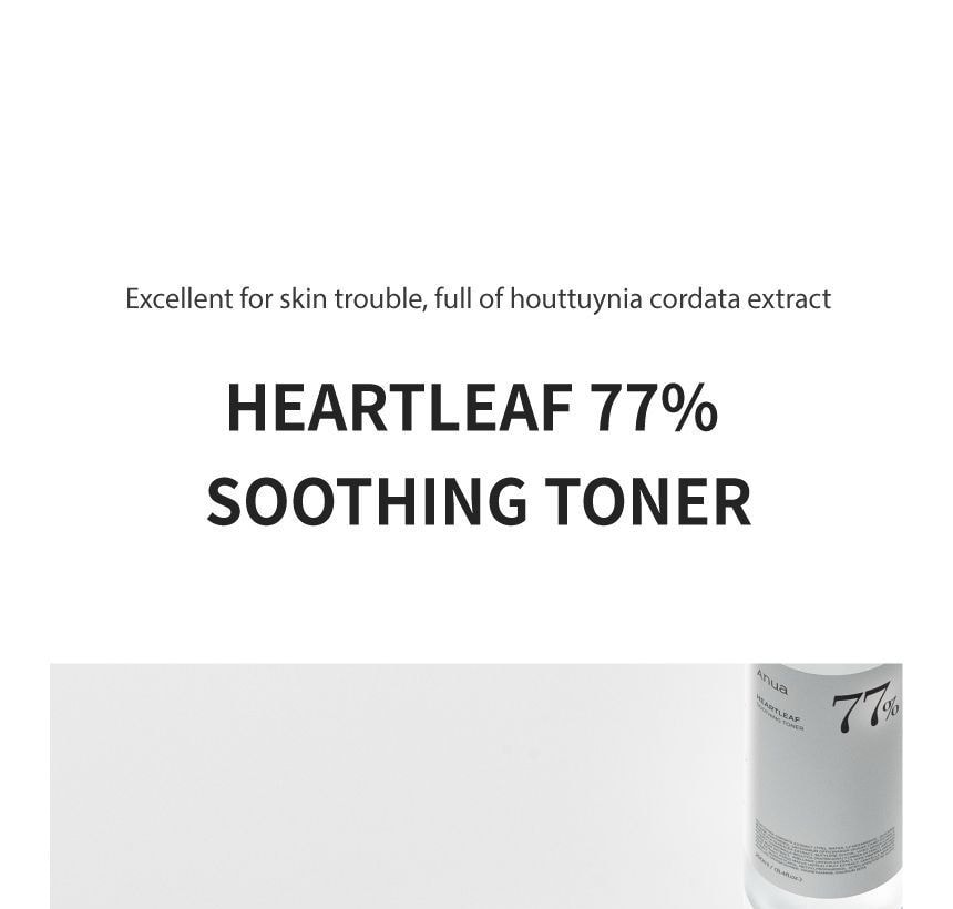 Anua - Heartleaf 77% Soothing Toner Mini
