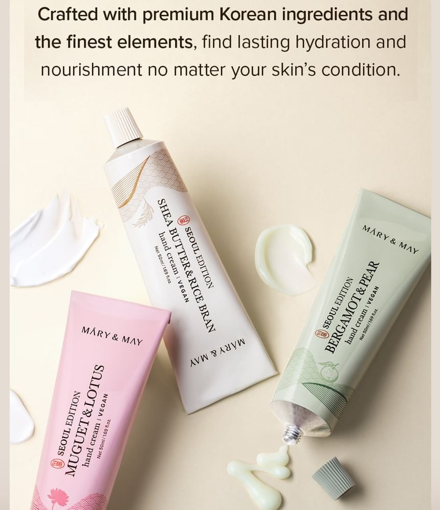 Mary&May - Seoul Edition Hand Cream Trio Set (3 pcs)
