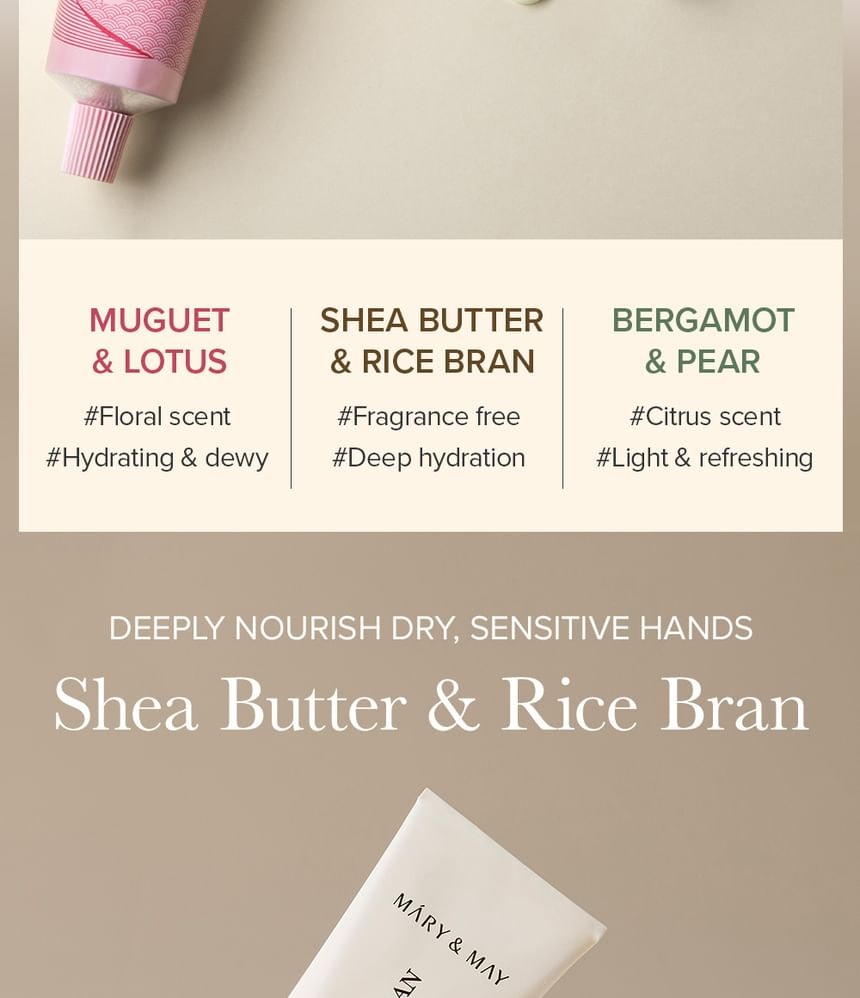 Mary&May - Seoul Edition Hand Cream Trio Set (3 pcs)