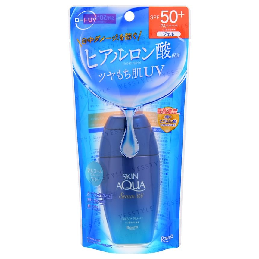 Rohto Mentholatum - Skin Aqua Hyaluronic Serum UV SPF 50+ PA++++ (70g)