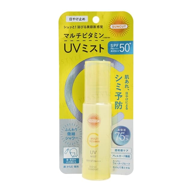 Kose - Suncut Multi Vitamin UV Mist SPF 50+ PA++++