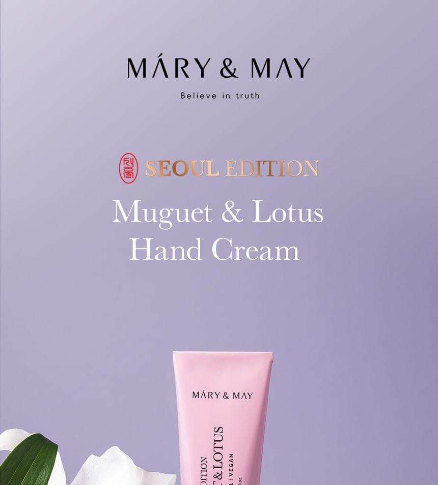 Mary&May - Muguet & Lotus Hand Cream (50ml)