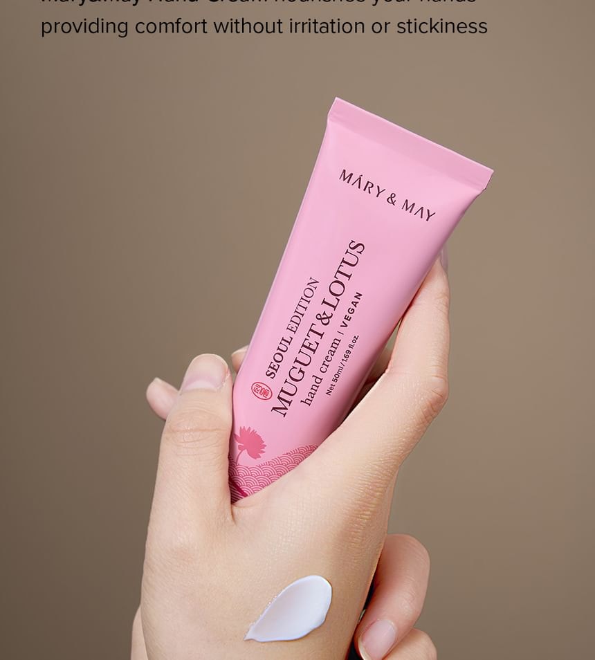 Mary&May - Muguet & Lotus Hand Cream (50ml)