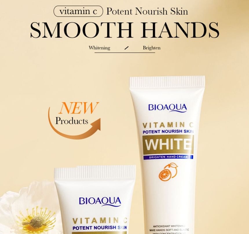 BIOAQUA - Vitamin C White Brighten Hand Cream (#Hand Cream)