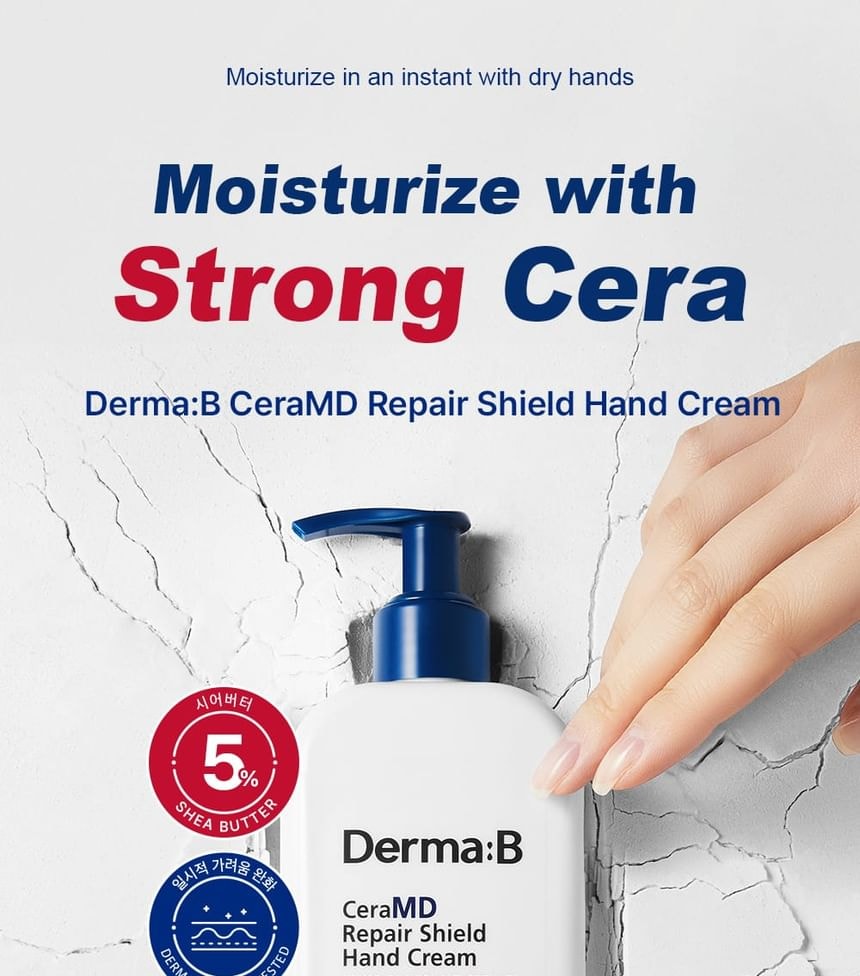 Derma: B - CeraMD Repair Shield Hand Cream (250ml)