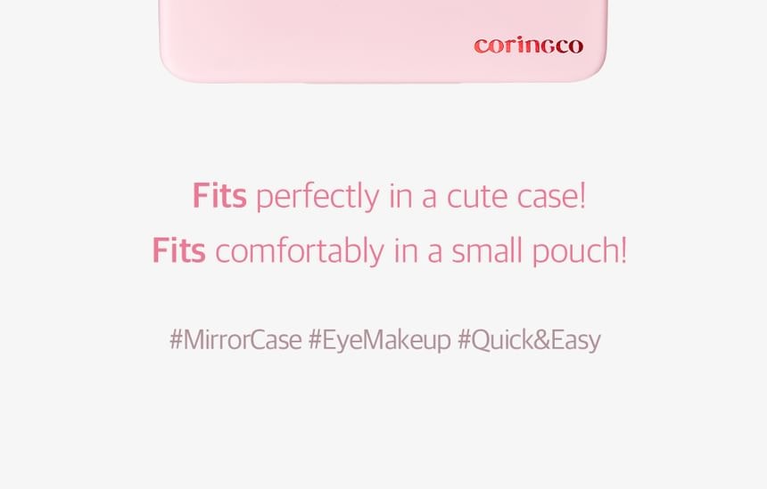 CORINGCO - Pink Pocket Eye Brush Set