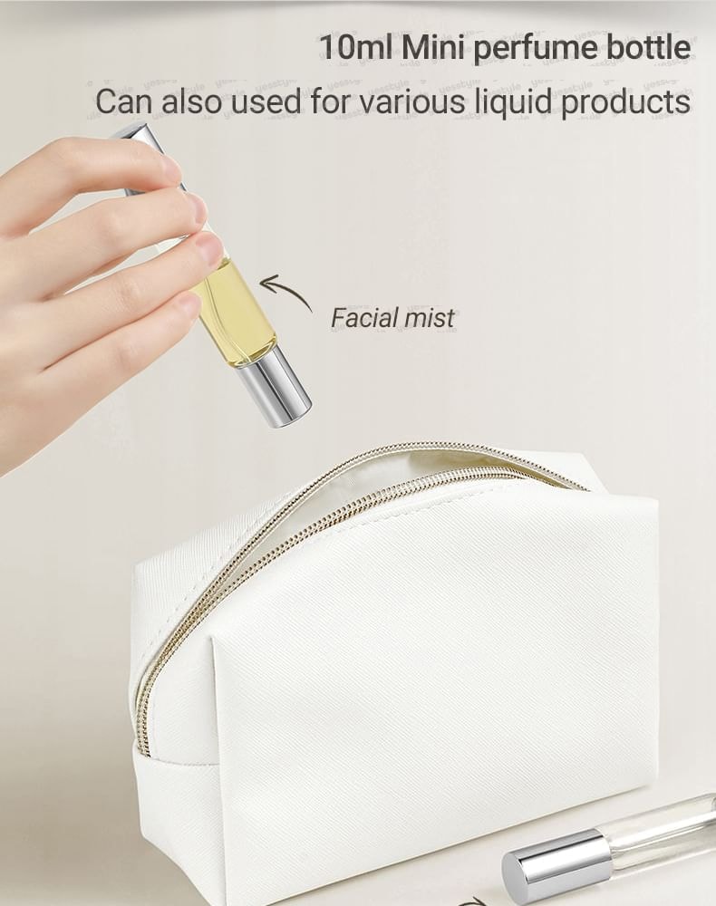 Kochanie - Set of 2: 2 in 1 Glass Fragrance Spray Bottle with Roller / Set