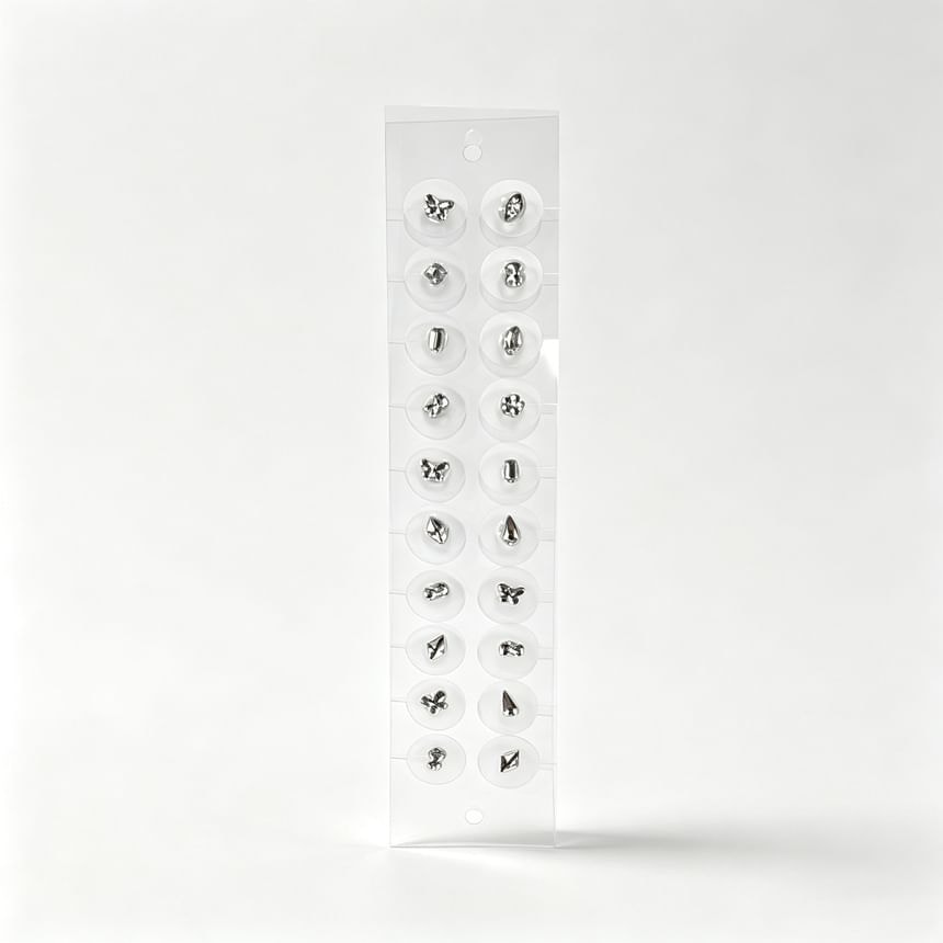 Beauty Artisan - Rhinestone Ear Acupuncture Point Magnetic Beads Sticker
