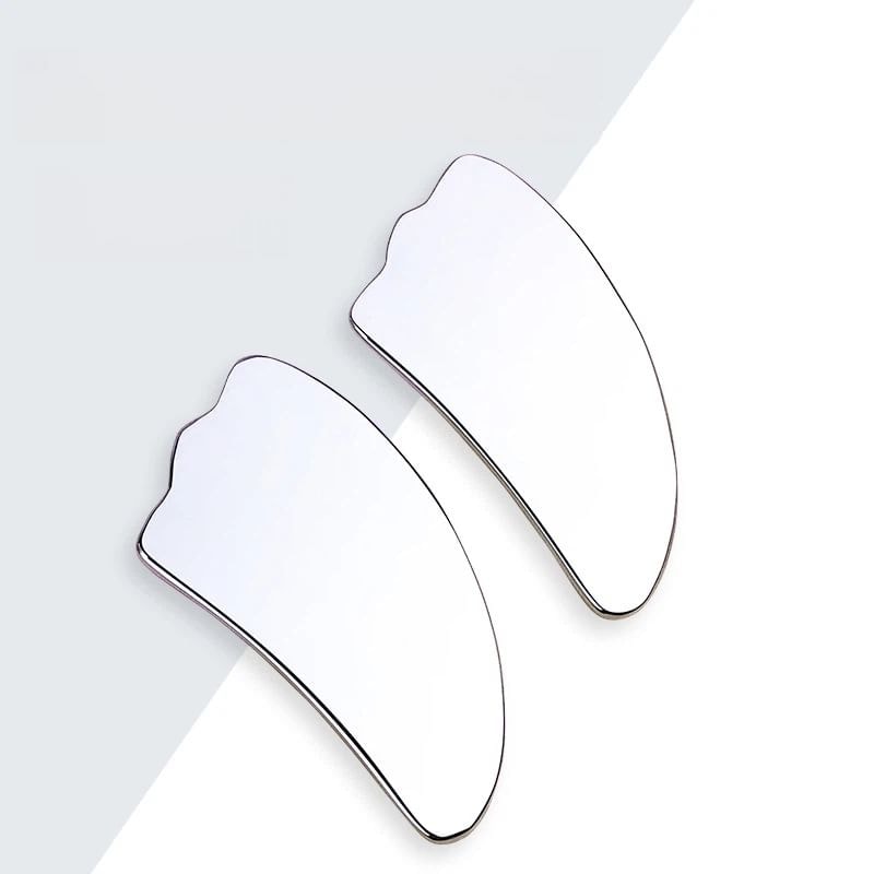 Choyu - Polished Stainless Steel Massage Scraping Tool (Various Designs)