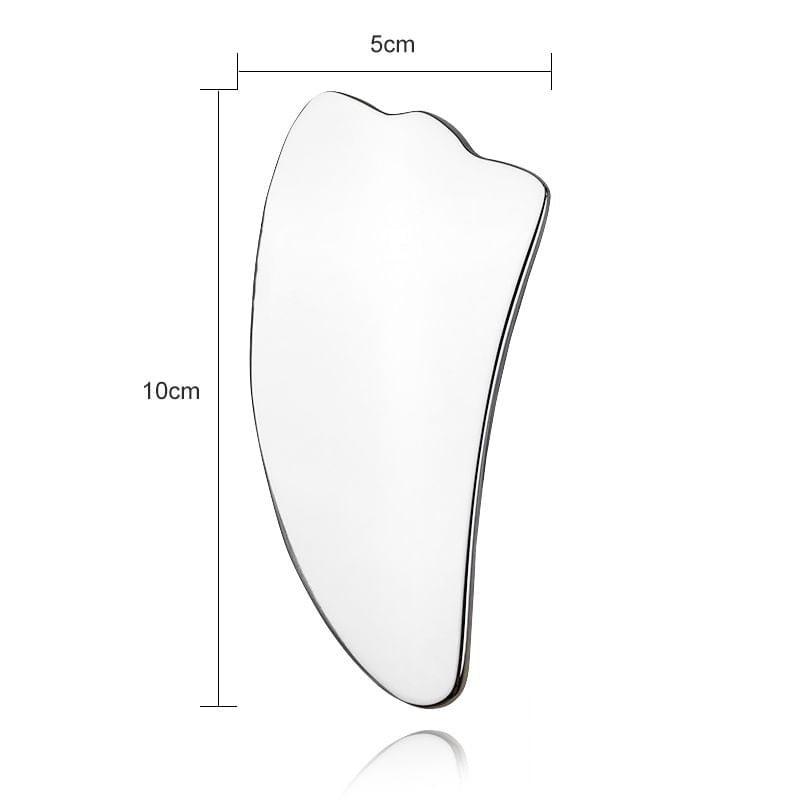 Choyu - Polished Stainless Steel Massage Scraping Tool (Various Designs)