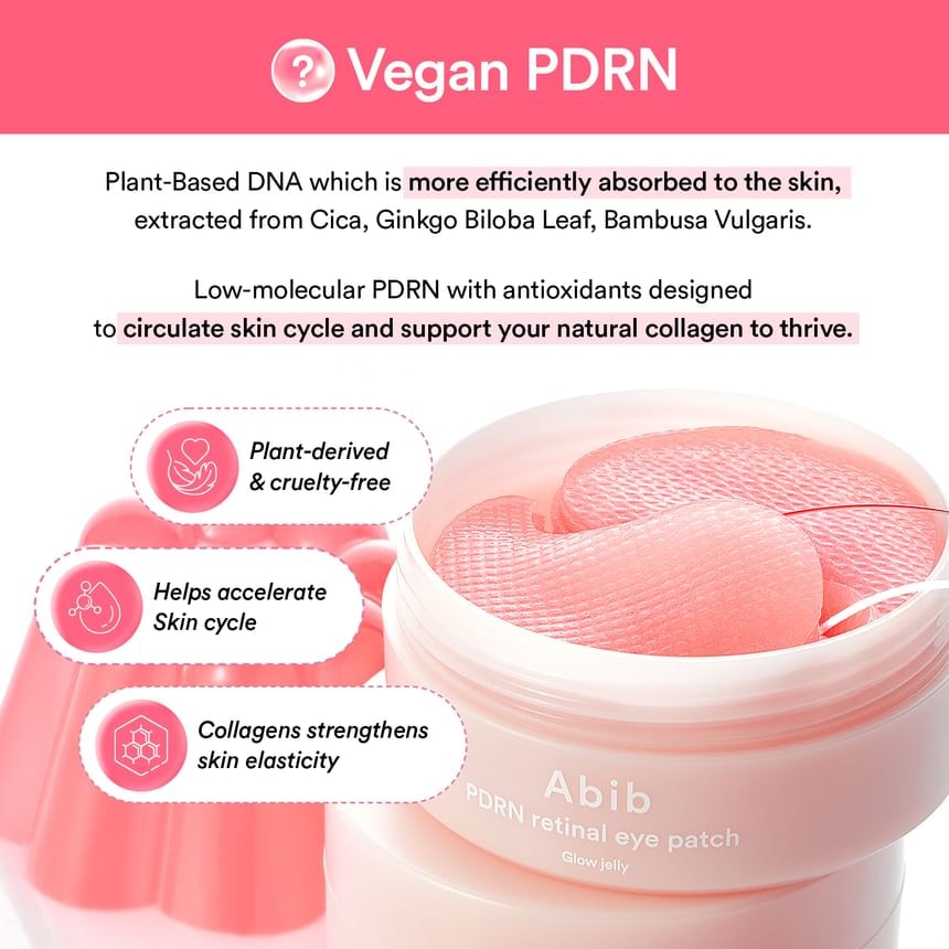 Abib - PDRN Retinal Eye Patch Glow Jelly