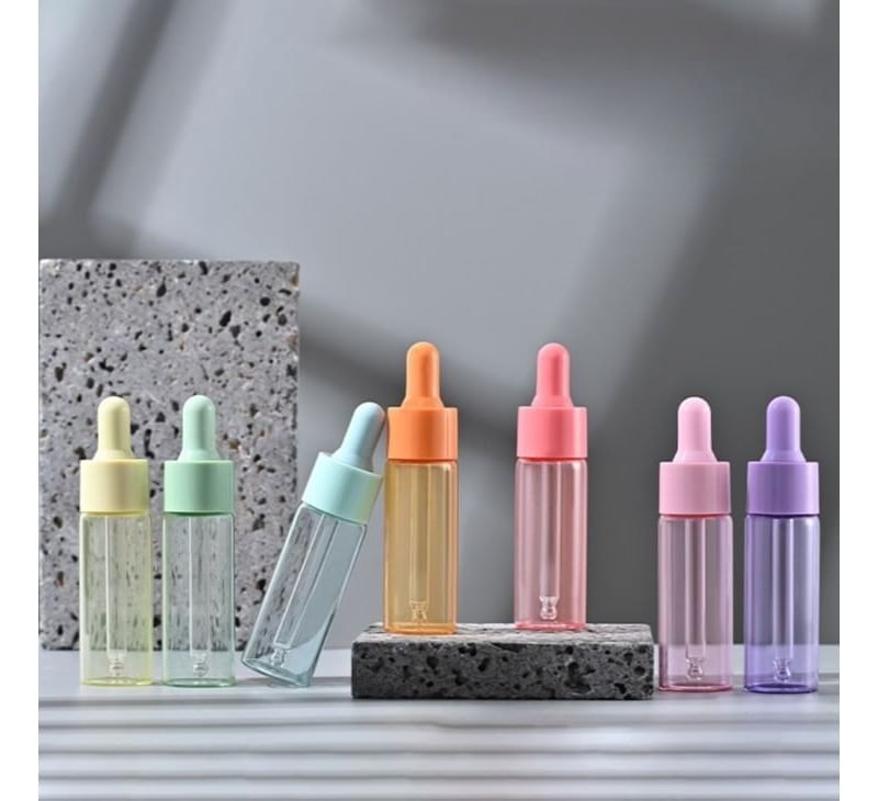 Buttermilk - Pastel Color Travel Glass Dropper Bottle (Various Designs)