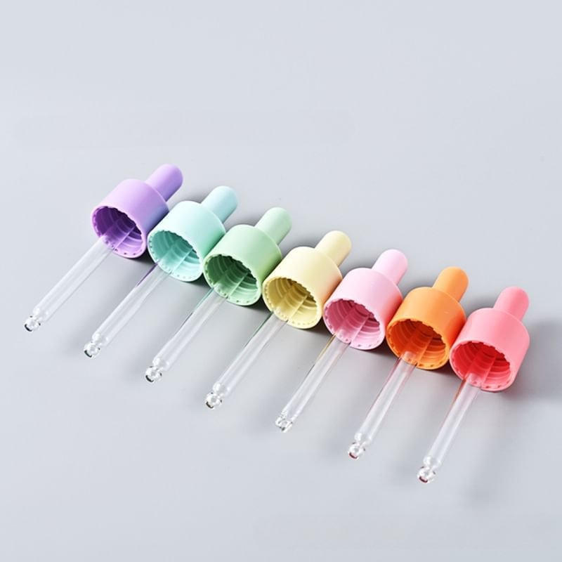 Buttermilk - Pastel Color Travel Glass Dropper Bottle (Various Designs)