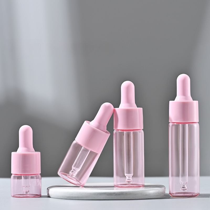 Buttermilk - Pastel Color Travel Glass Dropper Bottle (Various Designs)