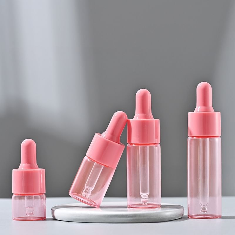 Buttermilk - Pastel Color Travel Glass Dropper Bottle (Various Designs)
