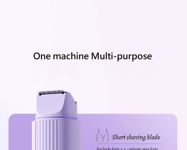 HOMTEC - USB Rechargeable Body Razor