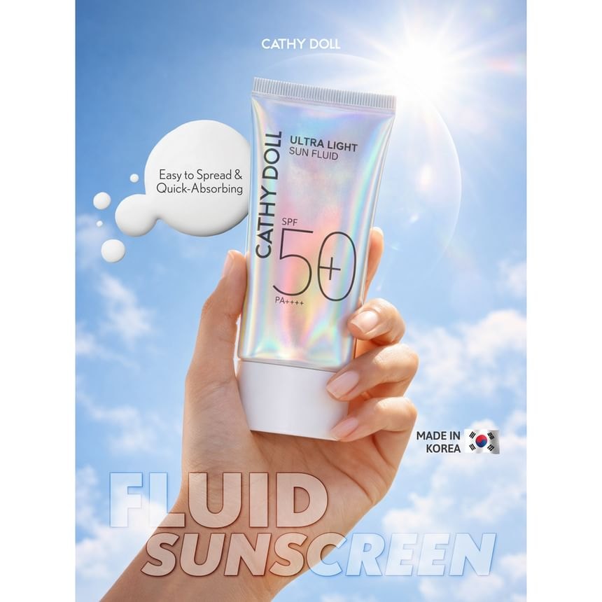 Cathy Doll - Ultra Light Sun Fluid SPF 50+ PA++++